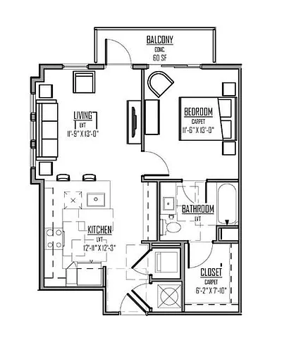Floor plan D