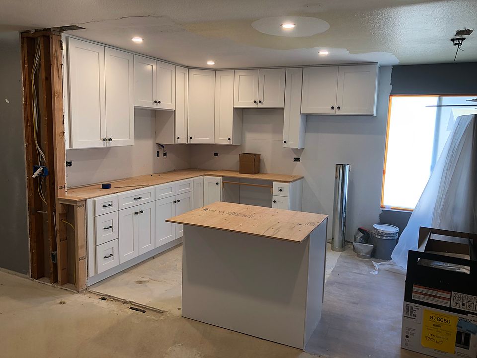 THIS is the NEW kitchen in process.