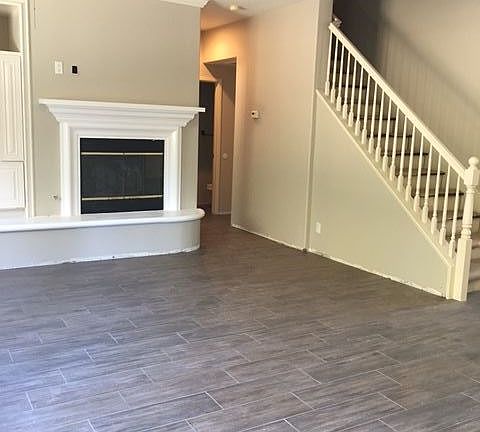 Family room is open to kitchen