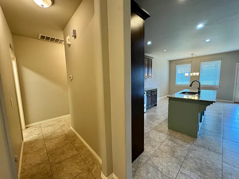 Kitchen & Bedrooms Hallway