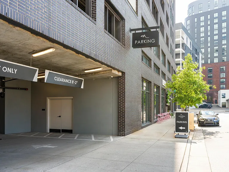 Enjoy convenient covered parking just steps from your favorite local shops at Modera Gulch.