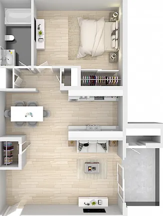 1 bedroom 1 bath 1 bedroom 1 bath