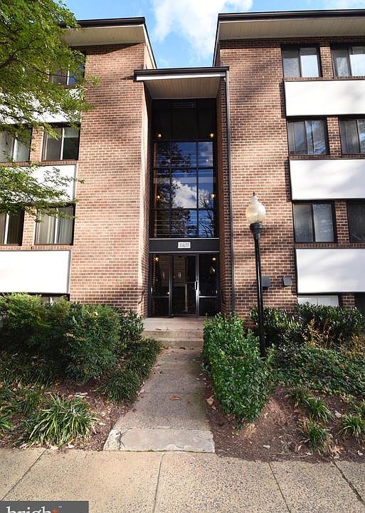 Front door of building