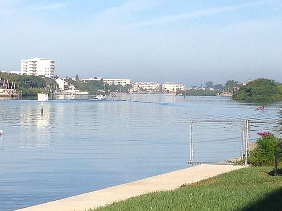 Bay front, where you can fish