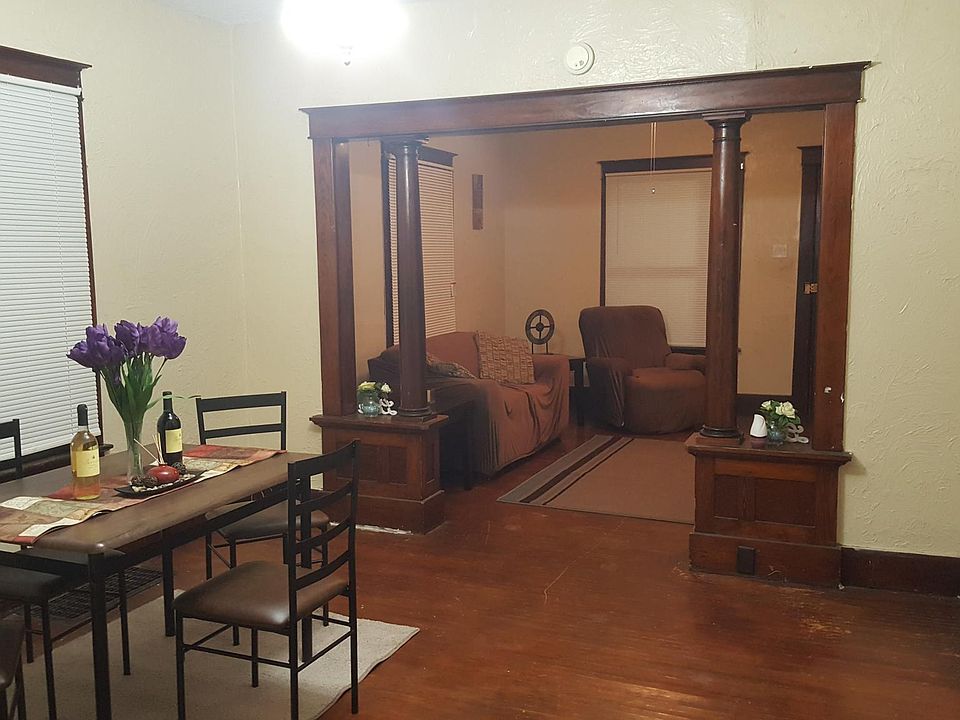 Formal Dining Room and Living Room. View from kitchen