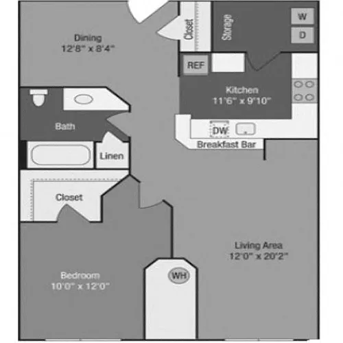 Floor plan A1A