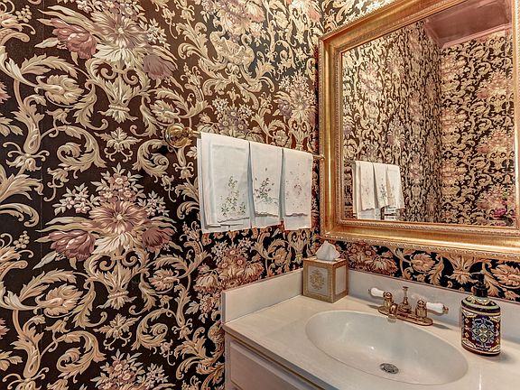 Designer half bath