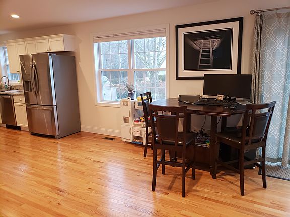 Dining room table with seating for 4.