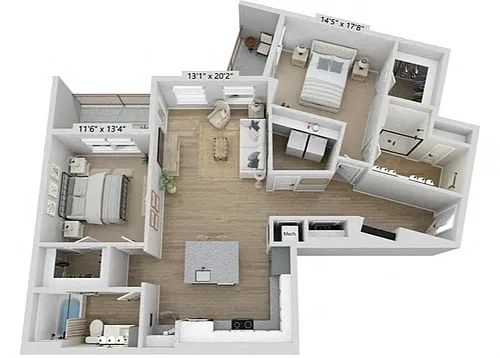 Floor plan B8M