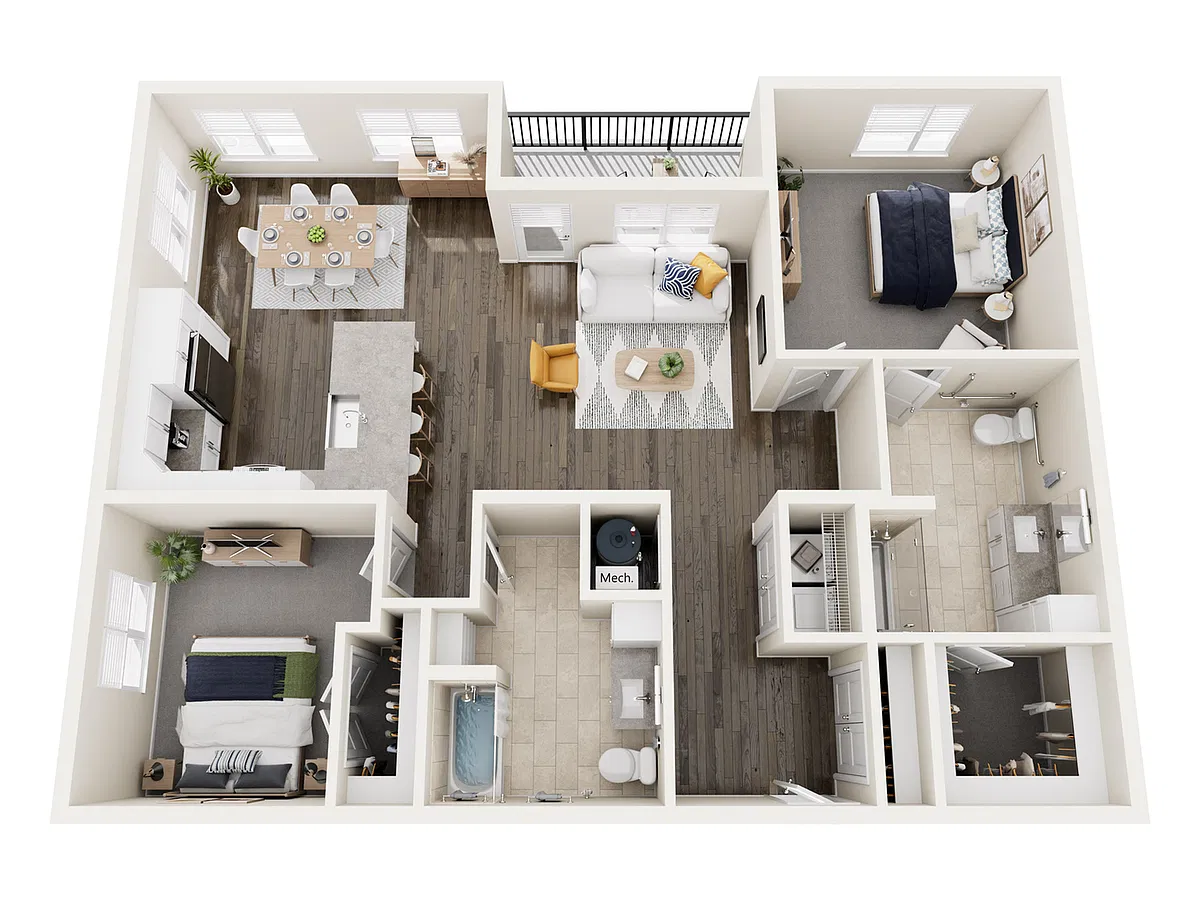 Floor plan B2