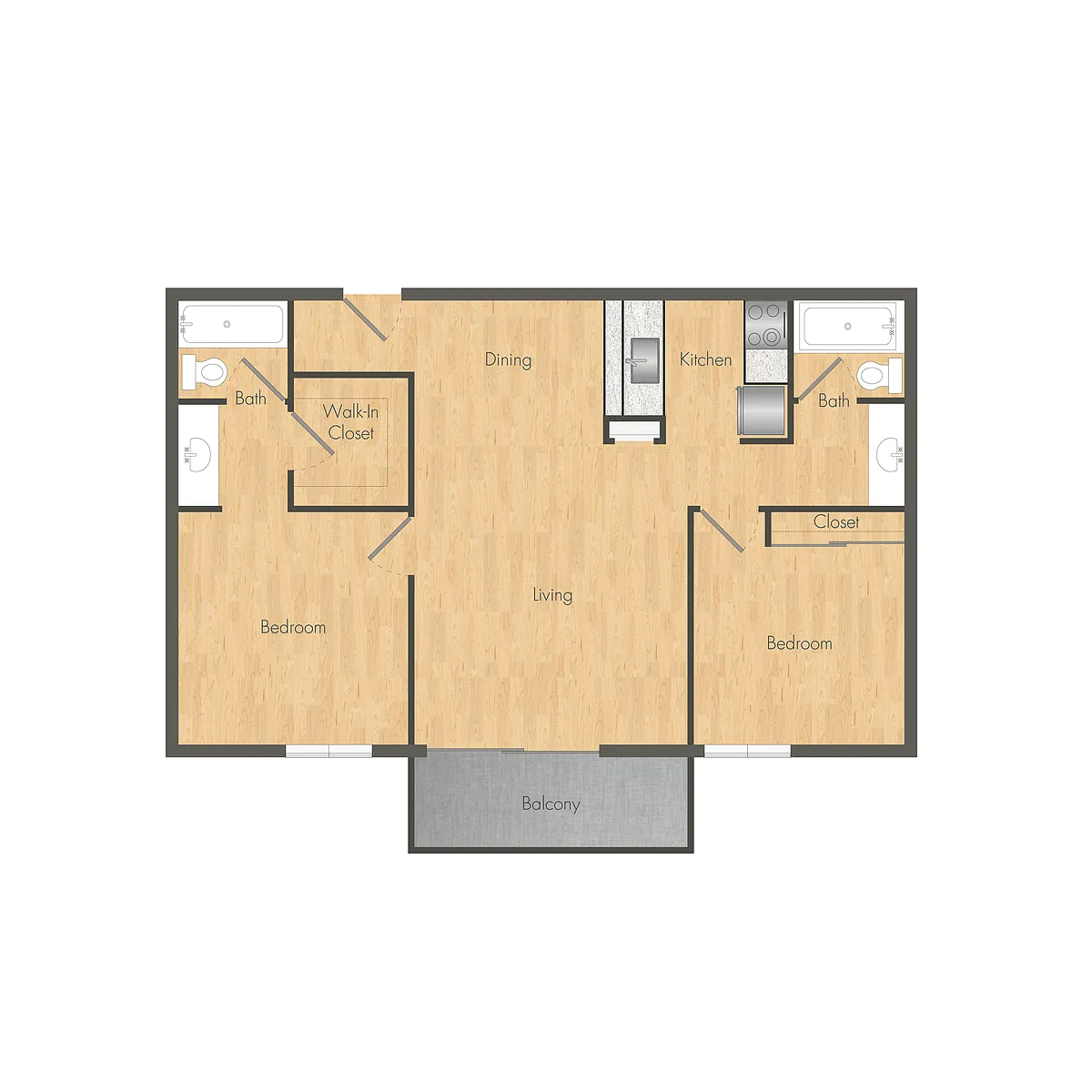 Floor plan B2 Floor Plan