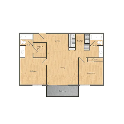 Floor plan B2 Floor Plan