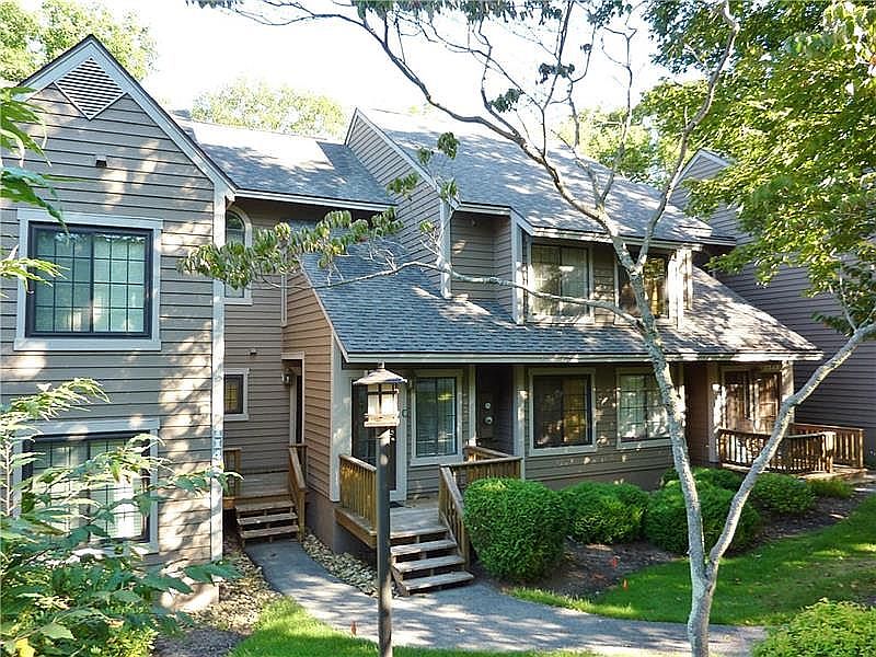exterior view of condos