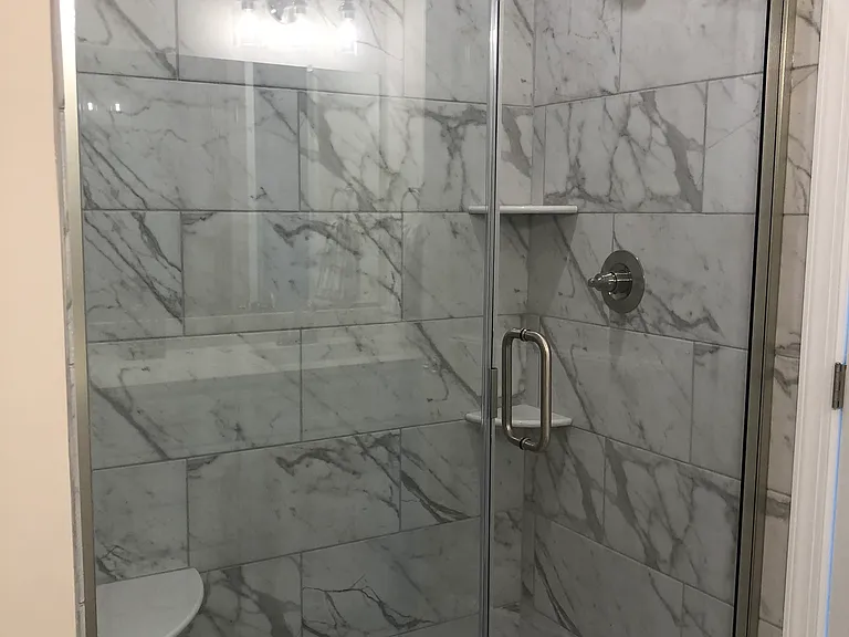 Walk in shower
