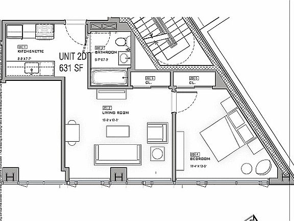 2nd image of 448 W 167th St #2D