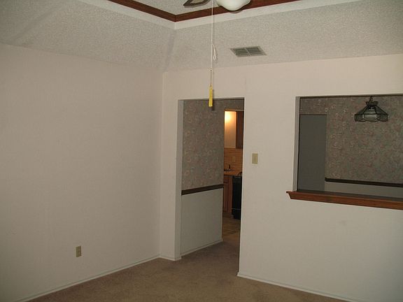 view from LR to dining room