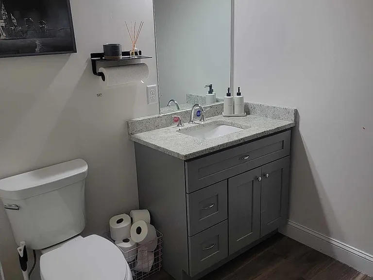 First Floor 1/2 Bath inside Laundry Room