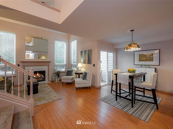 Gleaming floors and a Tiffany style lamp welcome you to your common spaces.