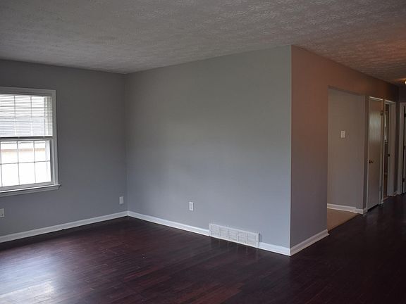 Family room, Kitchen and hallway from front door.
