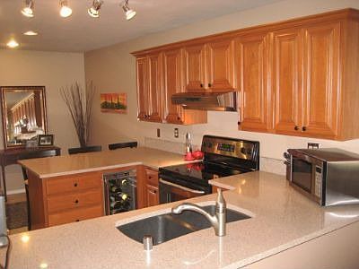 Remodeled kitchen