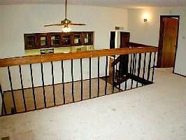 looking from living room to dining room