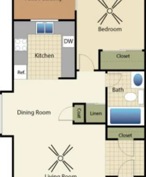 Aspire Floorplan Diagram