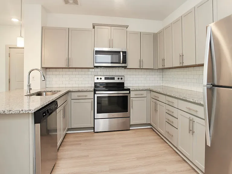 Kitchen with Stainless Steel Appliances
