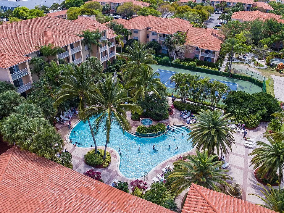 Aerial View of Pool