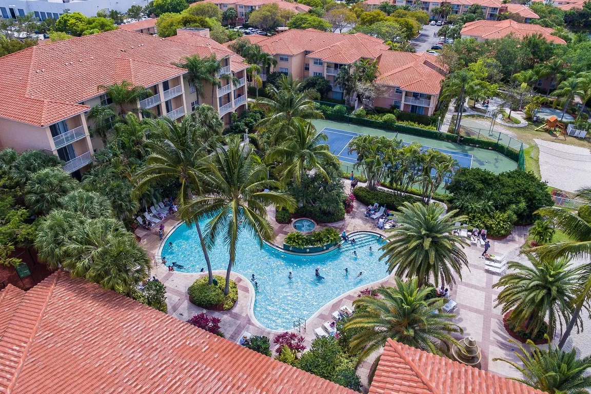 Aerial View of Pool