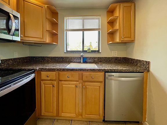 Kitchen with SS Appliances