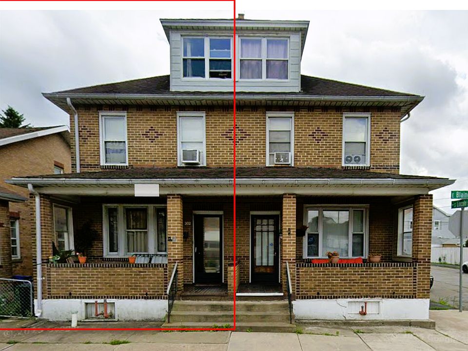 Front of House (Left Side Unit# 302)