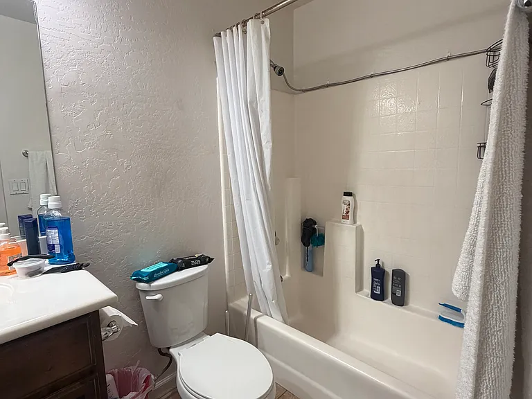 Shared bathroom