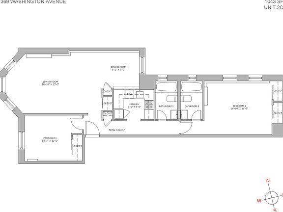 2nd image of 369 Washington Ave #3692C