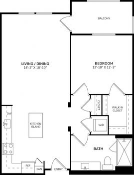 1 Bedroom #139