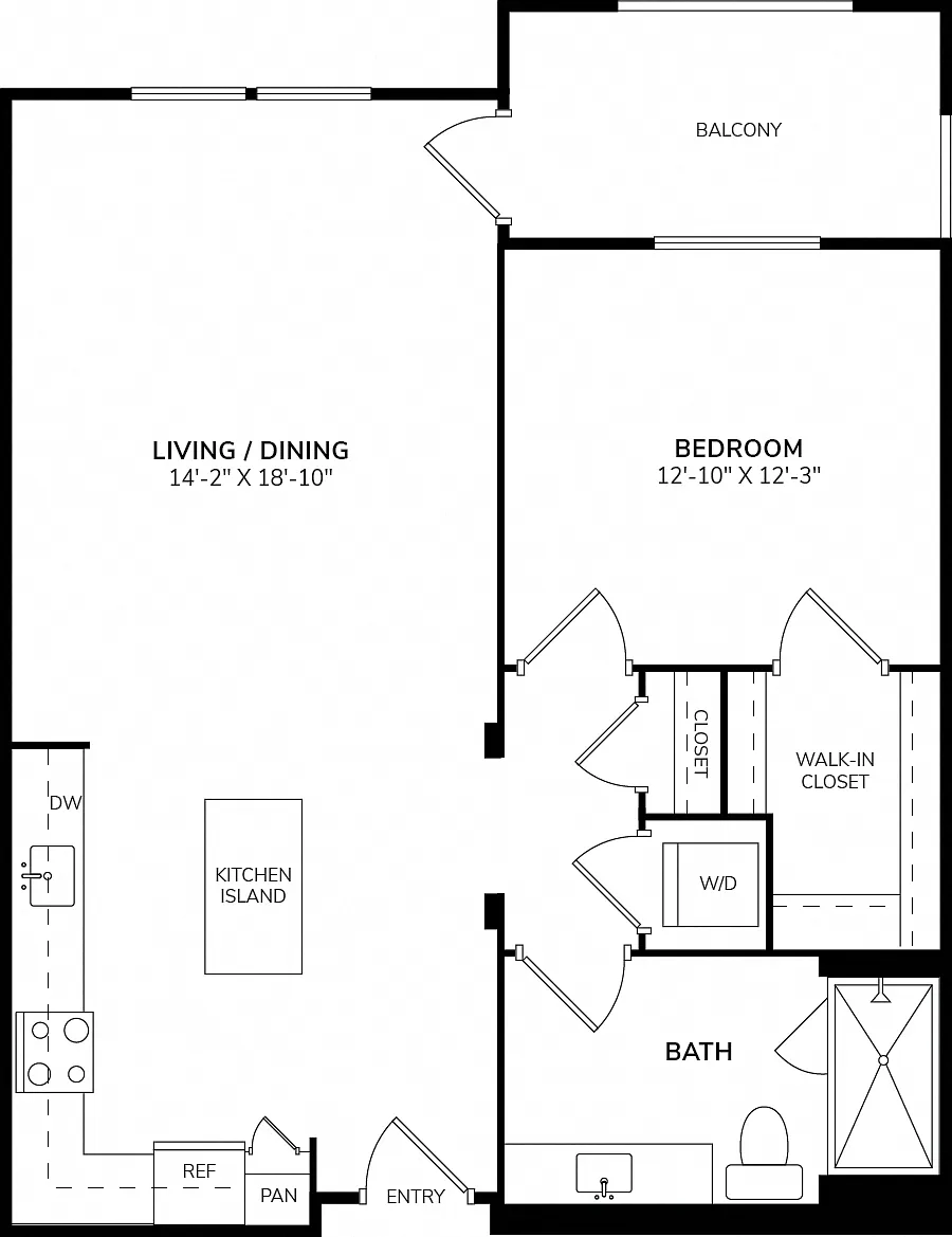 Floor plan A3-W