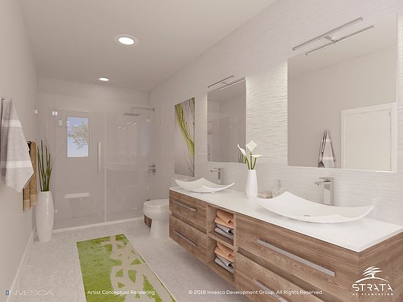 Designer master bath