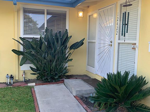 Inviting entrance which displays new exterior paint