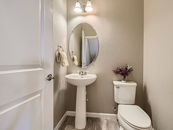main floor powder room