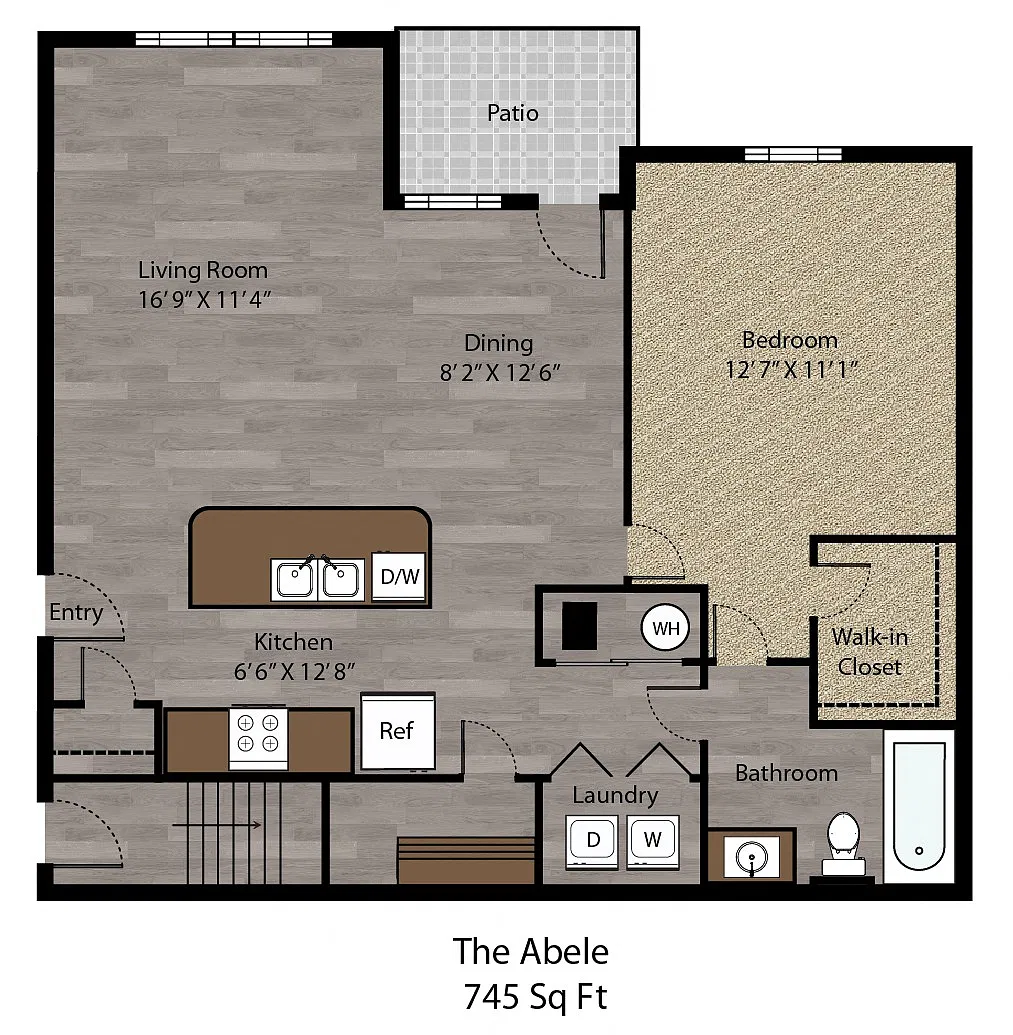 Floor plan The Abele