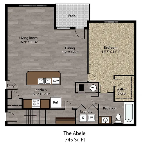 Floor plan The Abele