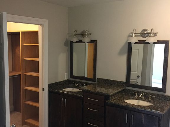 reclaimed walnut vanity