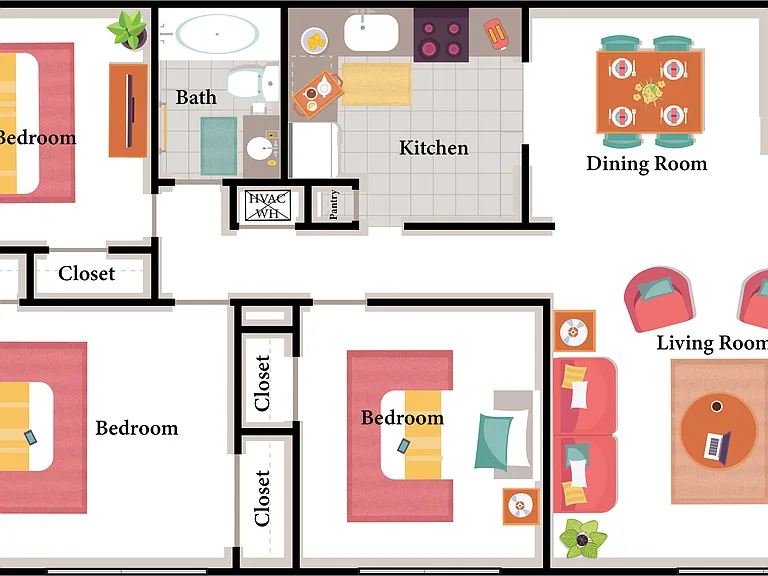 Forest Village Apartments — Photo 9