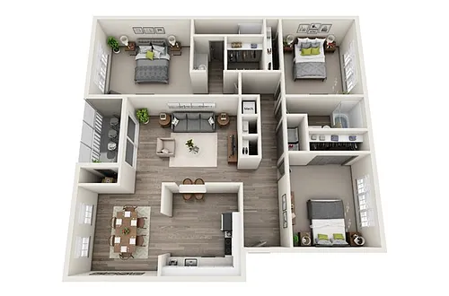 Floor plan C1