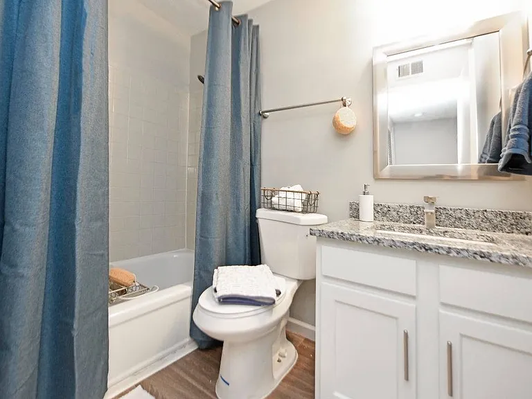 Bathroom + Granite Counters