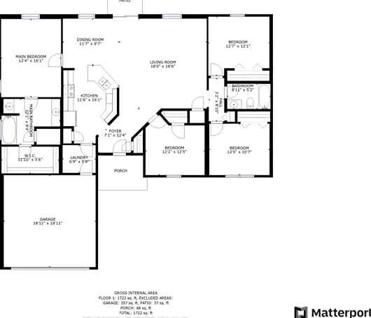 4 bed, 2.0 bath, 1747 sqft, $2,045 — Photo 2