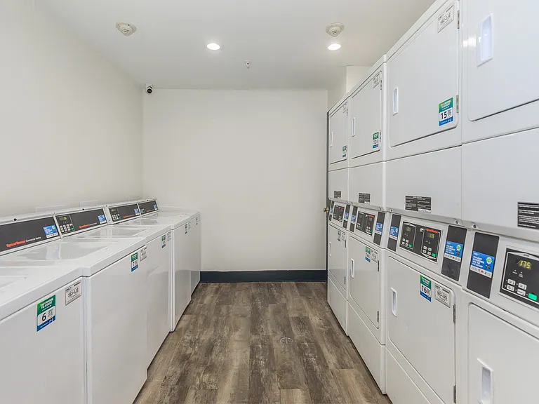 On-site laundry facility
