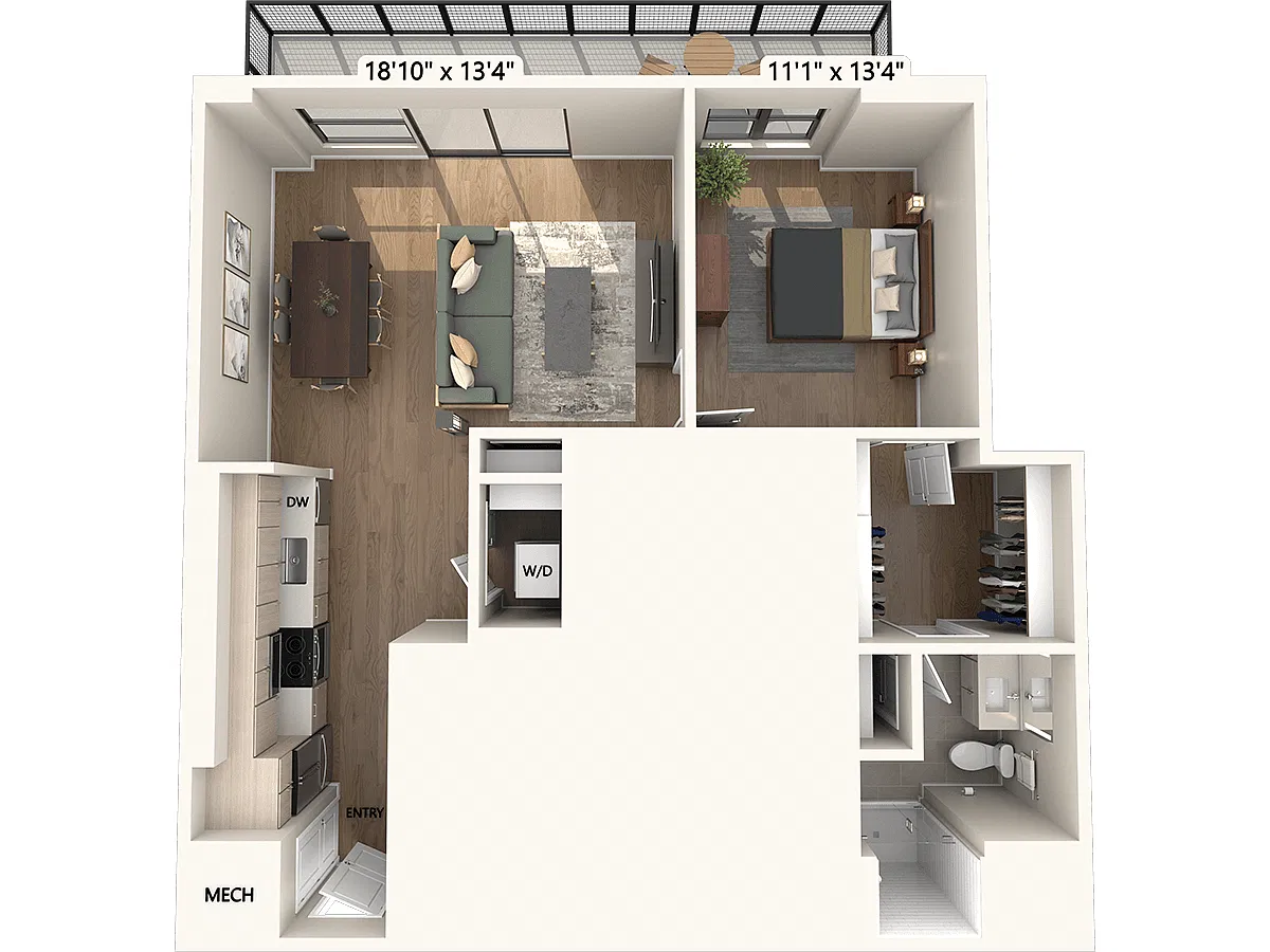 Floor plan A08-Scheme2