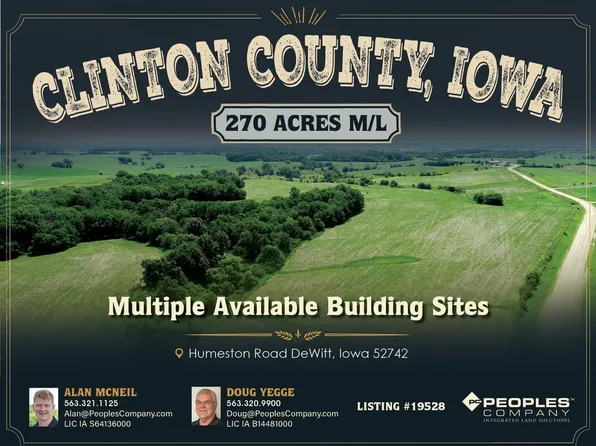 Humeston Rd, De Witt, IA 52742