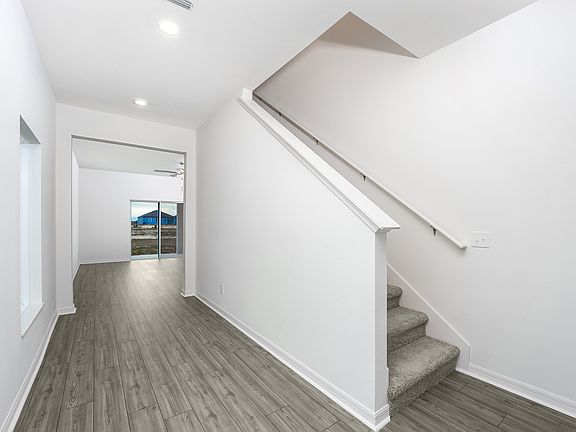 A beautiful foyer welcomes you home