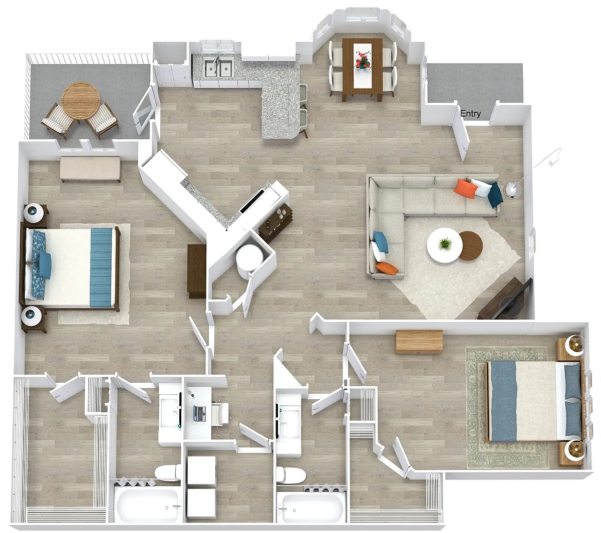Floor plan B3 Lower